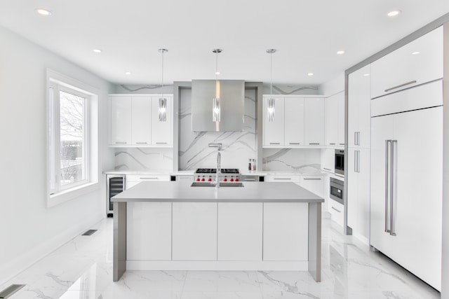 white-wooden-kitchen-cabinet-with-mirror